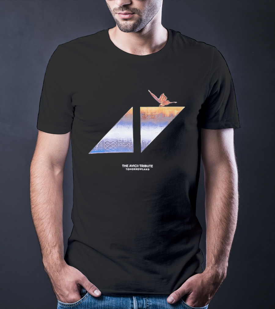 Tomorrowland X Avicii Tribute Butterfly T-Shirt