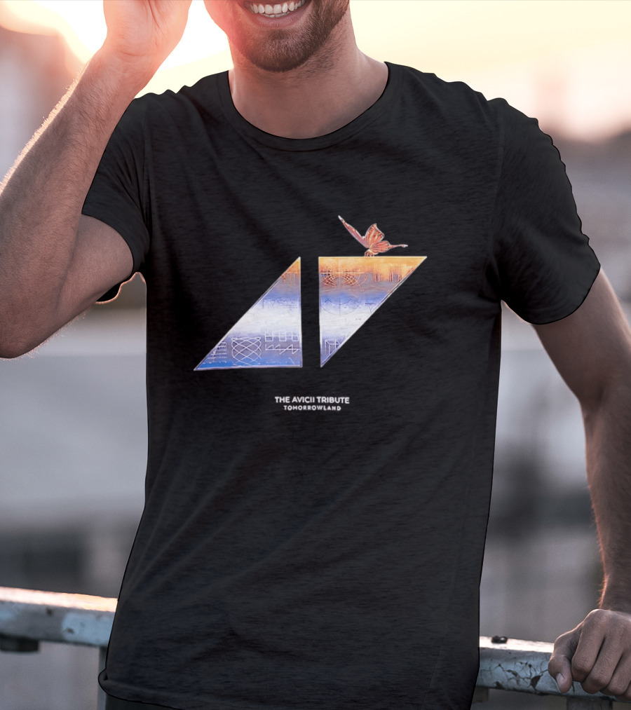 Tomorrowland X Avicii Tribute Butterfly T-Shirt