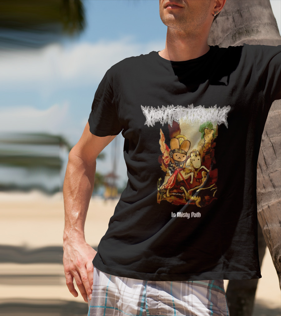 View From The Soul In Misty Path T-Shirt