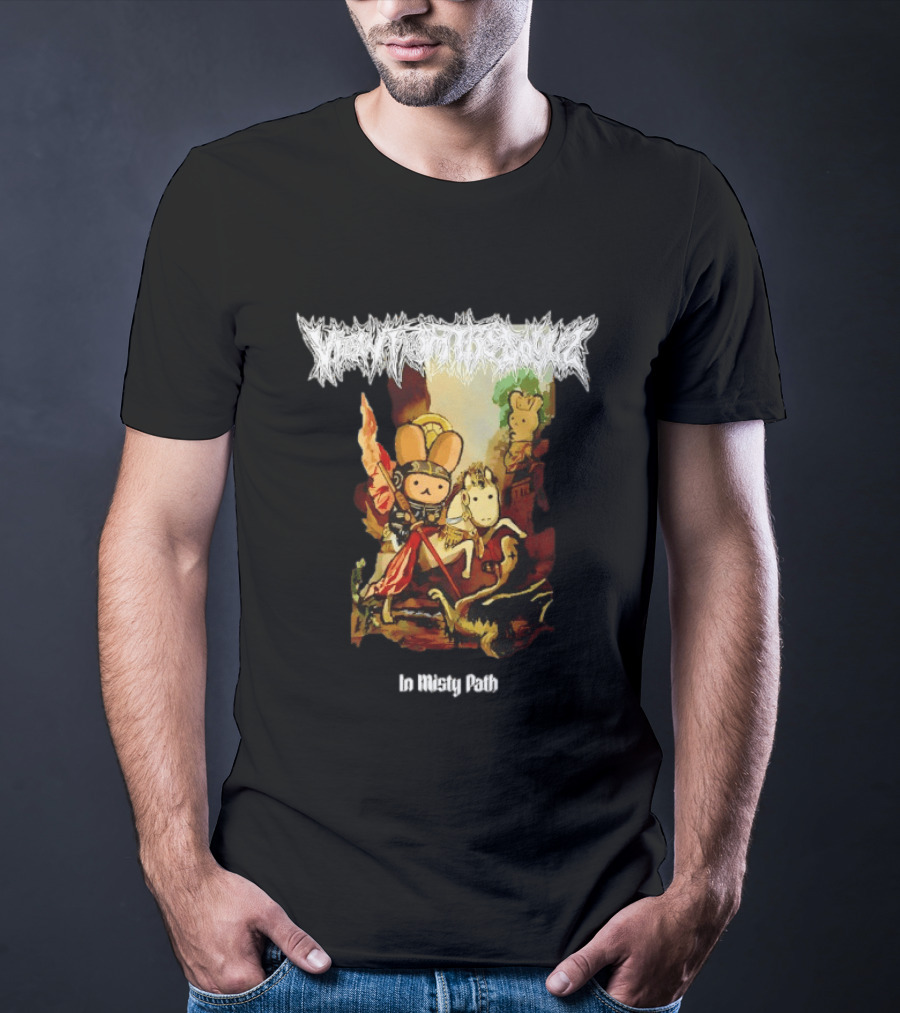View From The Soul In Misty Path T-Shirt