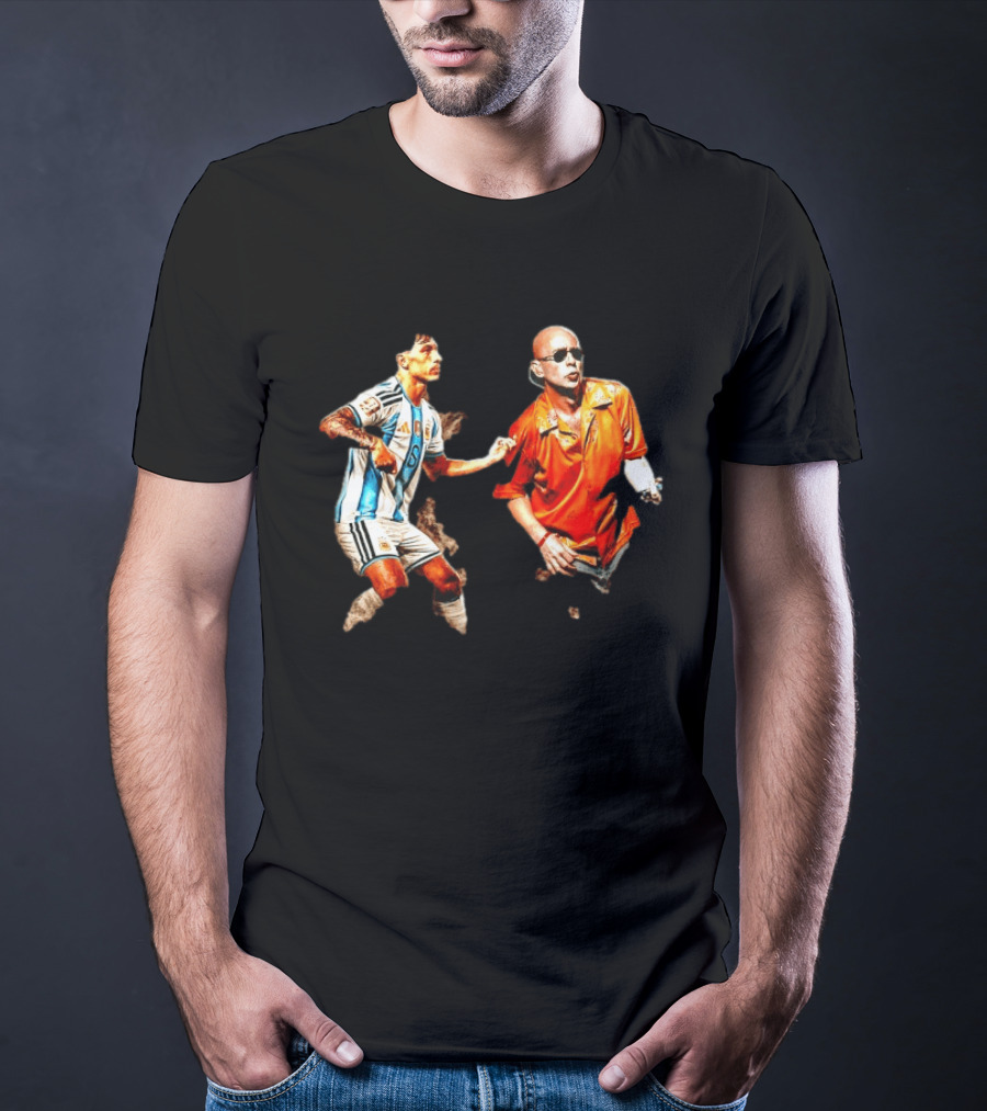 Lisandro Martinez Argentina Jersey Carlos Indio Solari T-Shirt