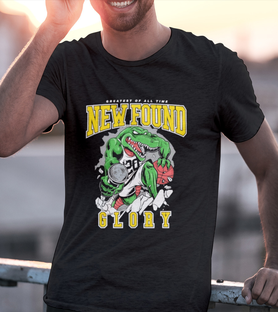 New Found Glory Greatest Of All Time Alligator Pop Punk 30 T-Shirt