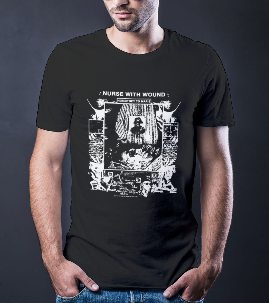 Nurse With Wound Homotopy To Marie Was By Franz Kamin Two Sided T-Shirt