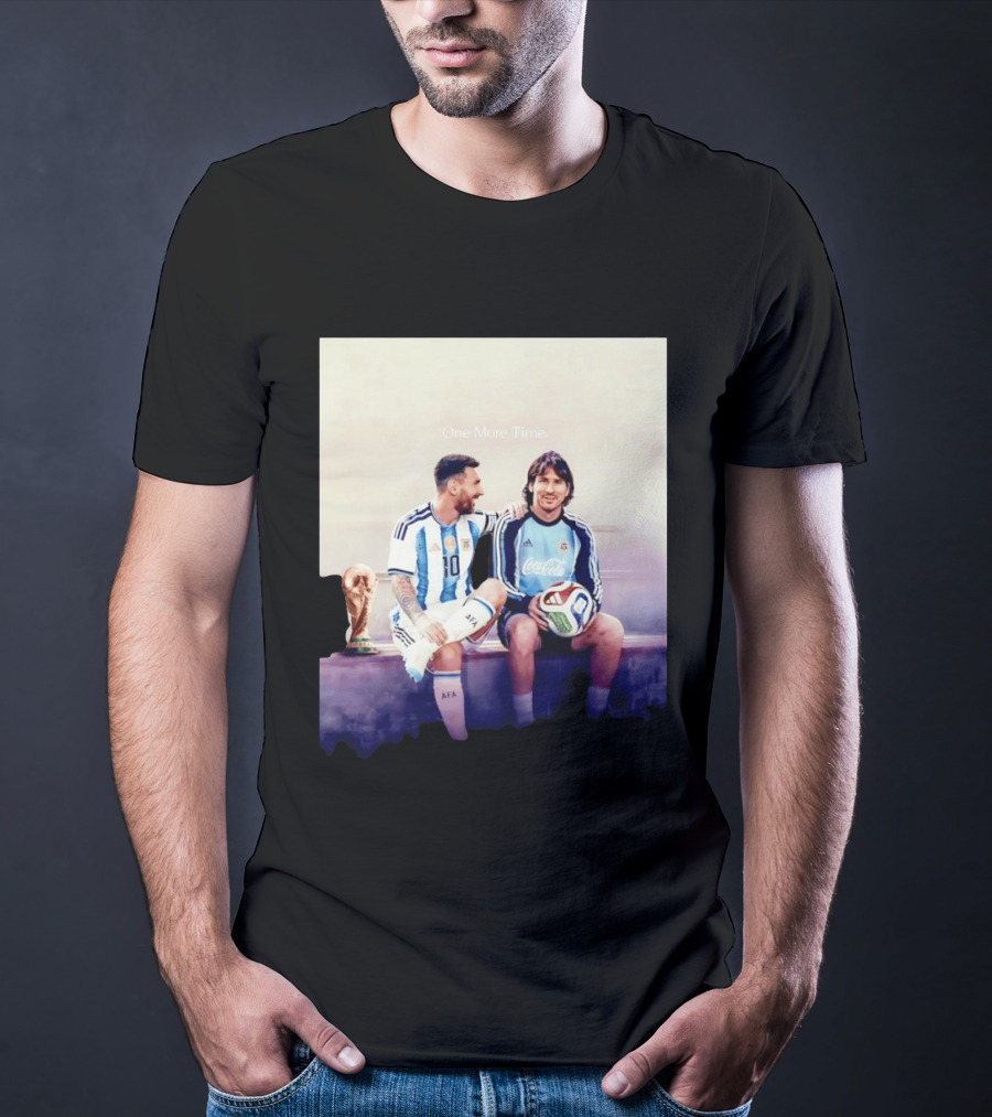 One More Time Lionel Messi World Cup Legacy T-Shirt