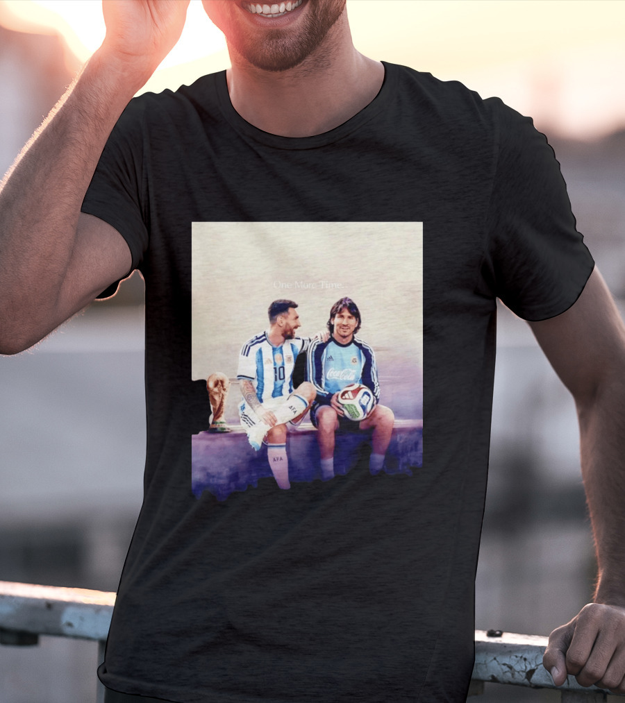 One More Time Lionel Messi World Cup Legacy T-Shirt
