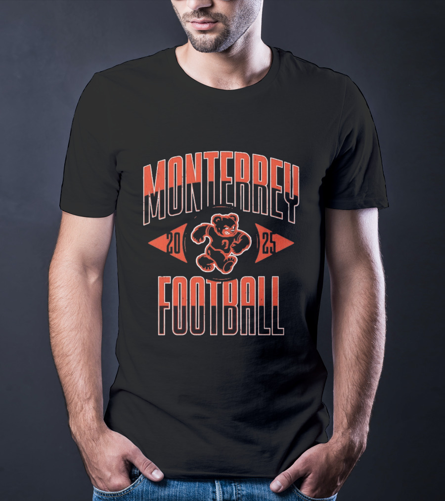 Monterrey Football Osos 2025 Vintage Distressed Bear T-Shirt