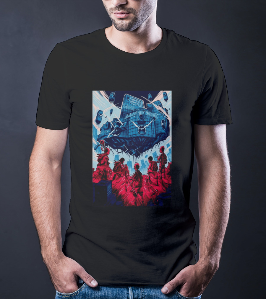 311 Live July 18 2026 Ocean Casino Resort Atlantic City NJ Artwork Soldier Scene T-Shirt