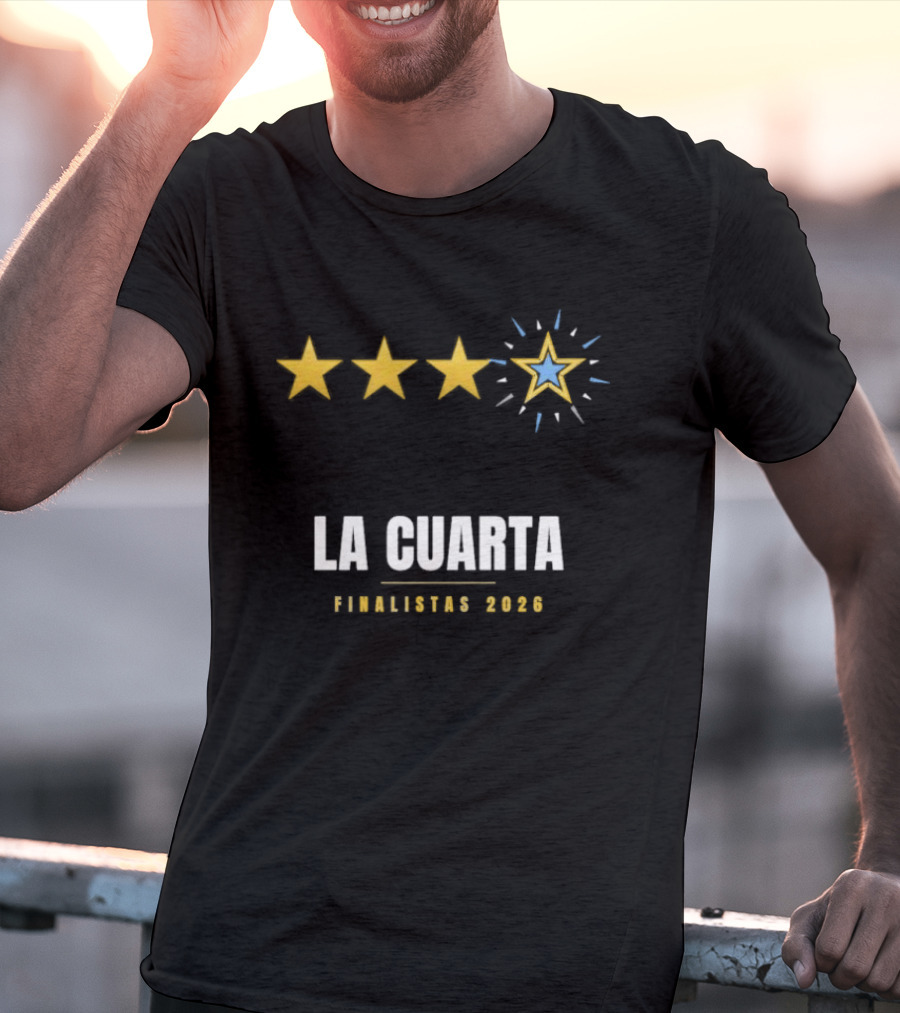 La Cuarta Estrella Argentina Finalistas 2026 T-Shirt