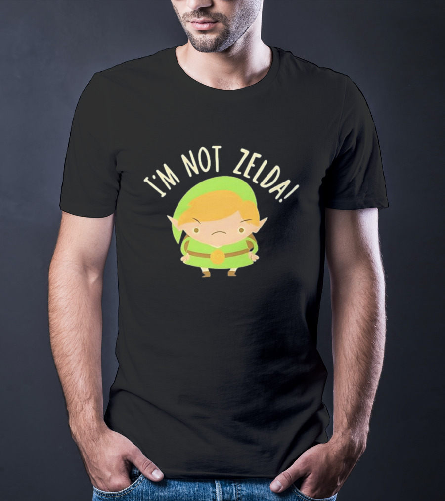 I'm Not Zelda Funny Link T-Shirt