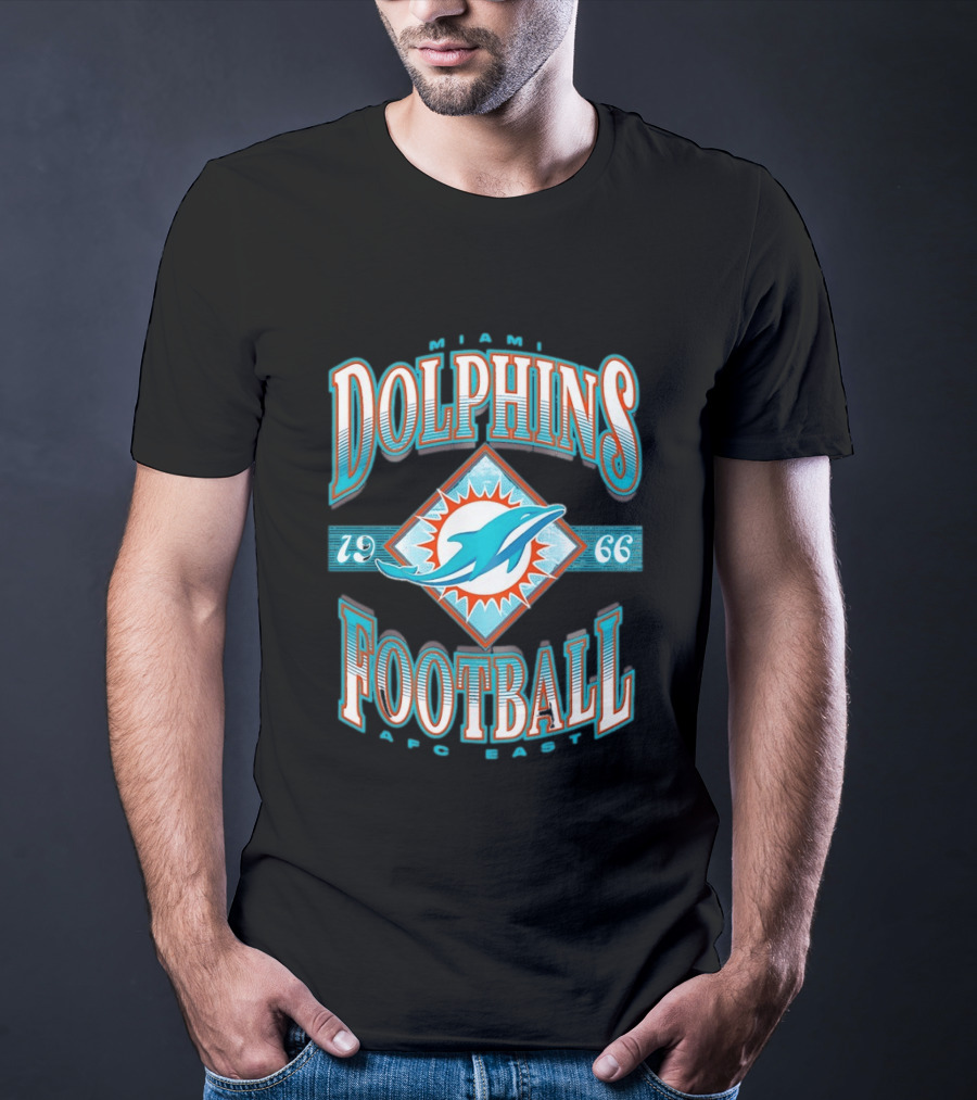 Miami Dolphins 1966 Football Team AFC East T-Shirt