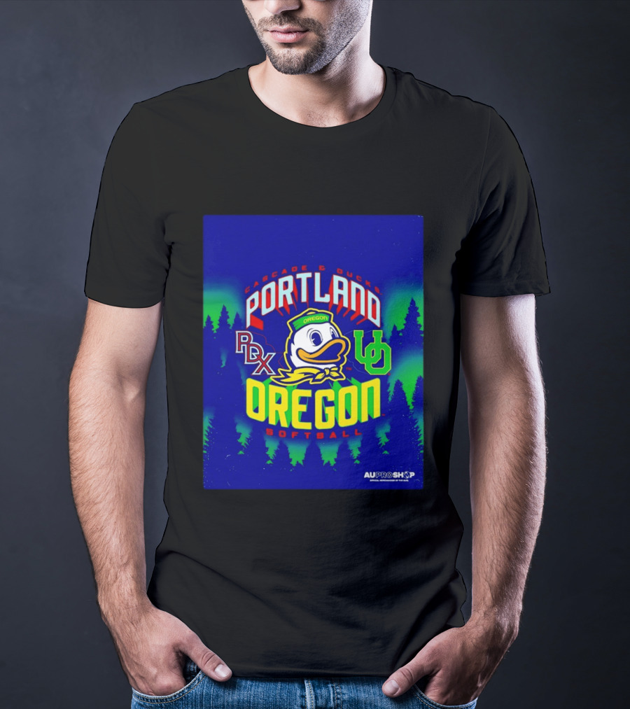 Cascade Ducks Portland RDX Oregon Softball T-Shirt
