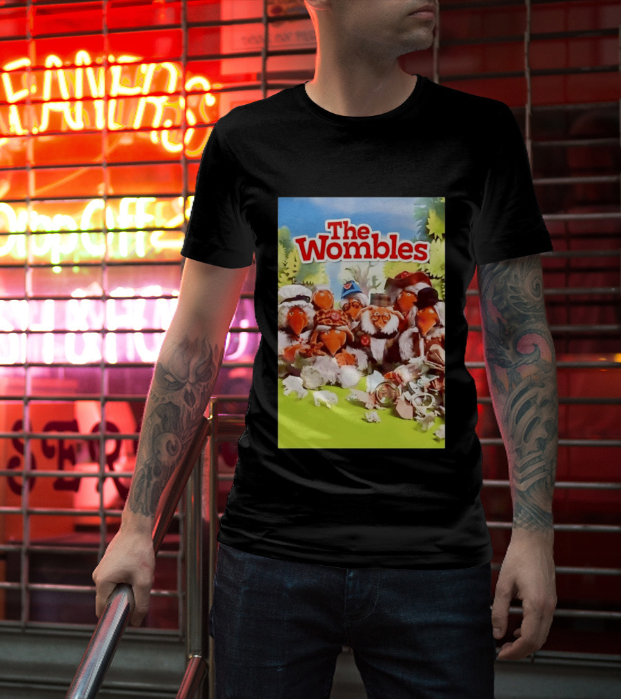 The Wombles Cartoon Characters Cleanup Adventure T-Shirt
