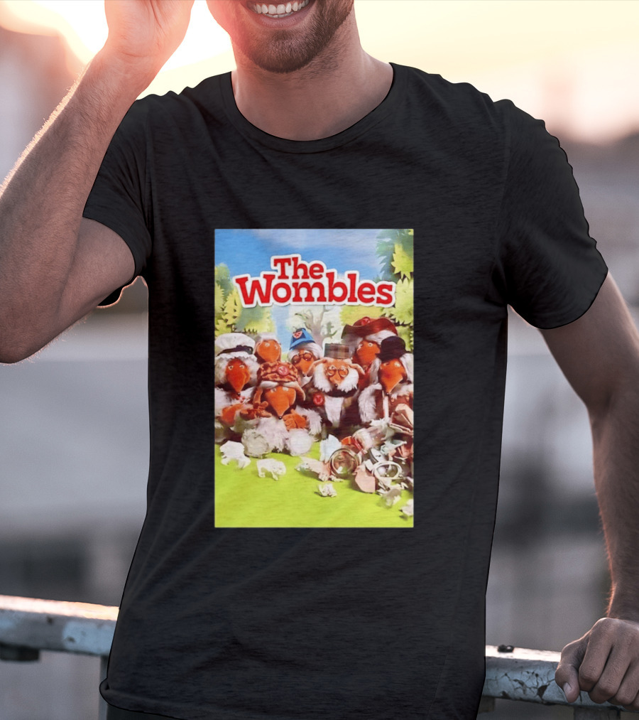 The Wombles Cartoon Characters Cleanup Adventure T-Shirt