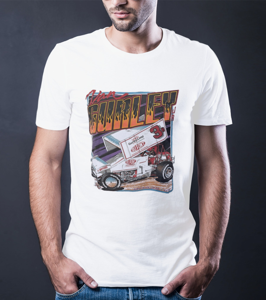 Van Gurley Jr 3B Gurley Leep Motorsports DuPont Sprint Car Racing Kendall T-Shirt