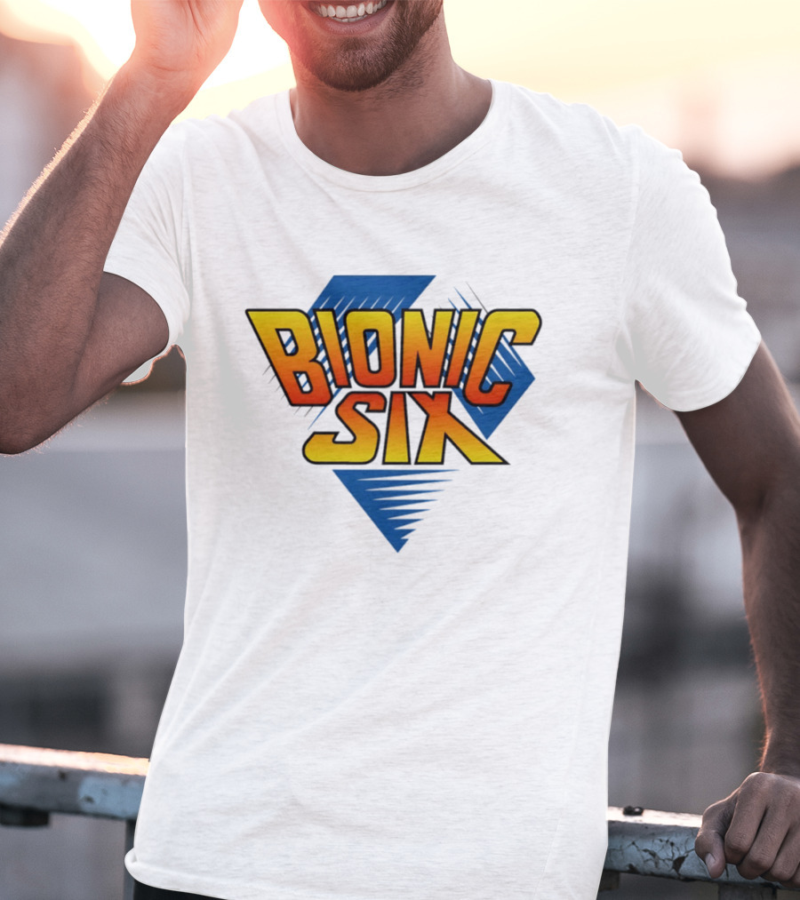 Bionic Six Retro Animated Series T-Shirt