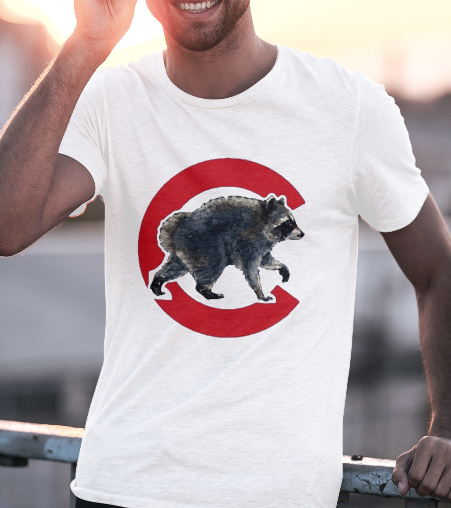 Cubs C Raccoon Jimothy T-Shirt