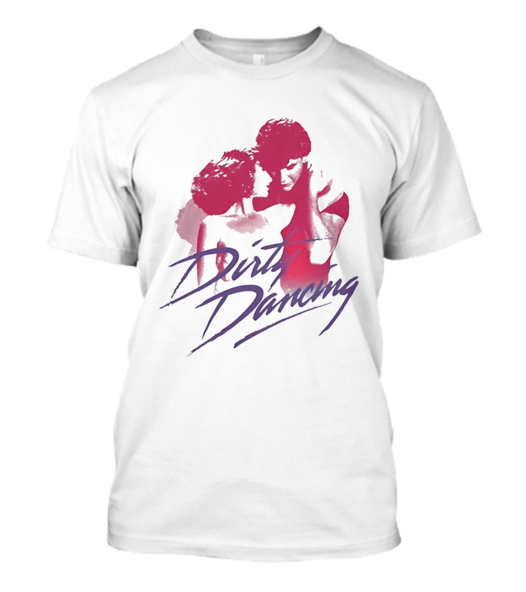 Dirty Dancing Patrick Swayze Jennifer Grey Romantic Lift Scene T-Shirt