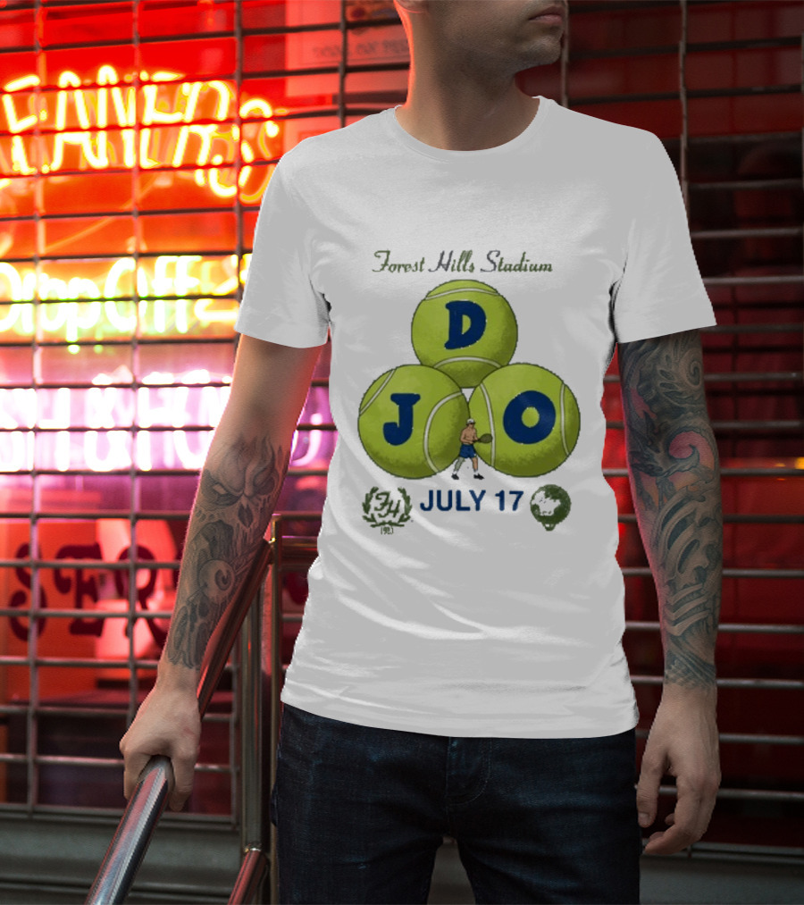 Forest Hills Stadium July 17 Tennis Event T-Shirt