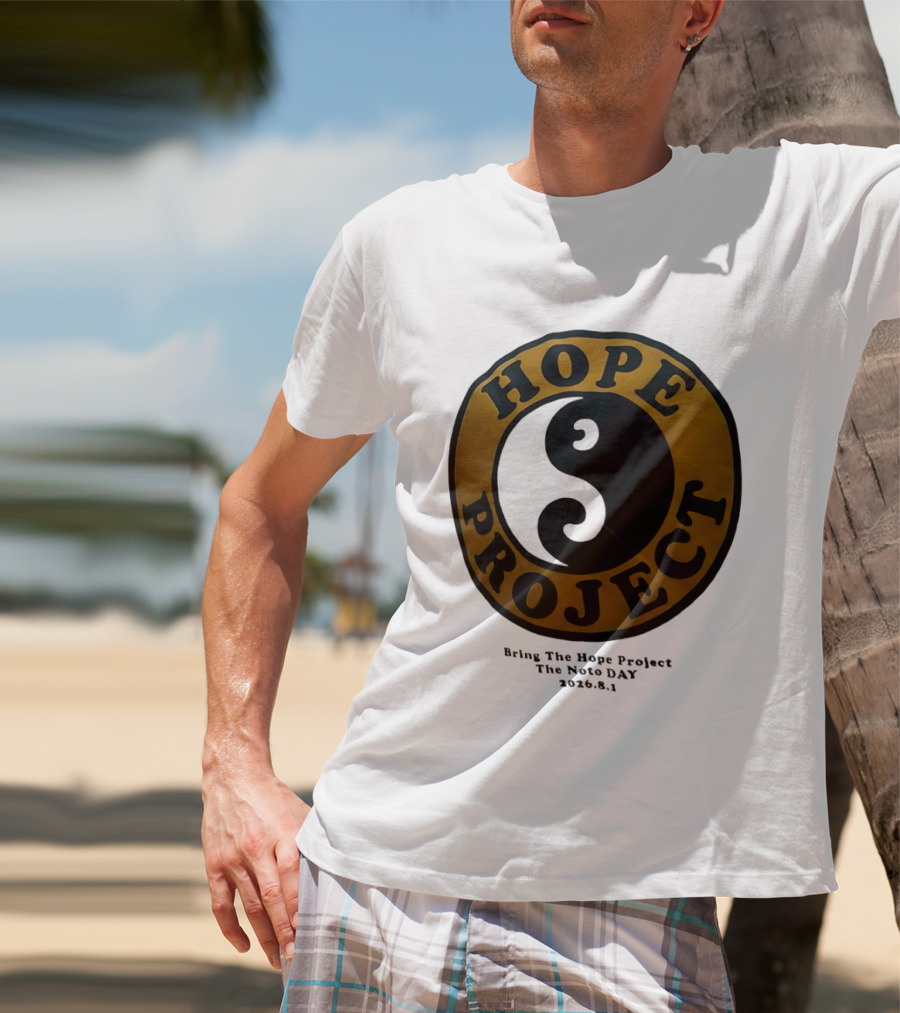 Hope Project Yin Yang Bring The Noto Day 202681 Charity T-Shirt