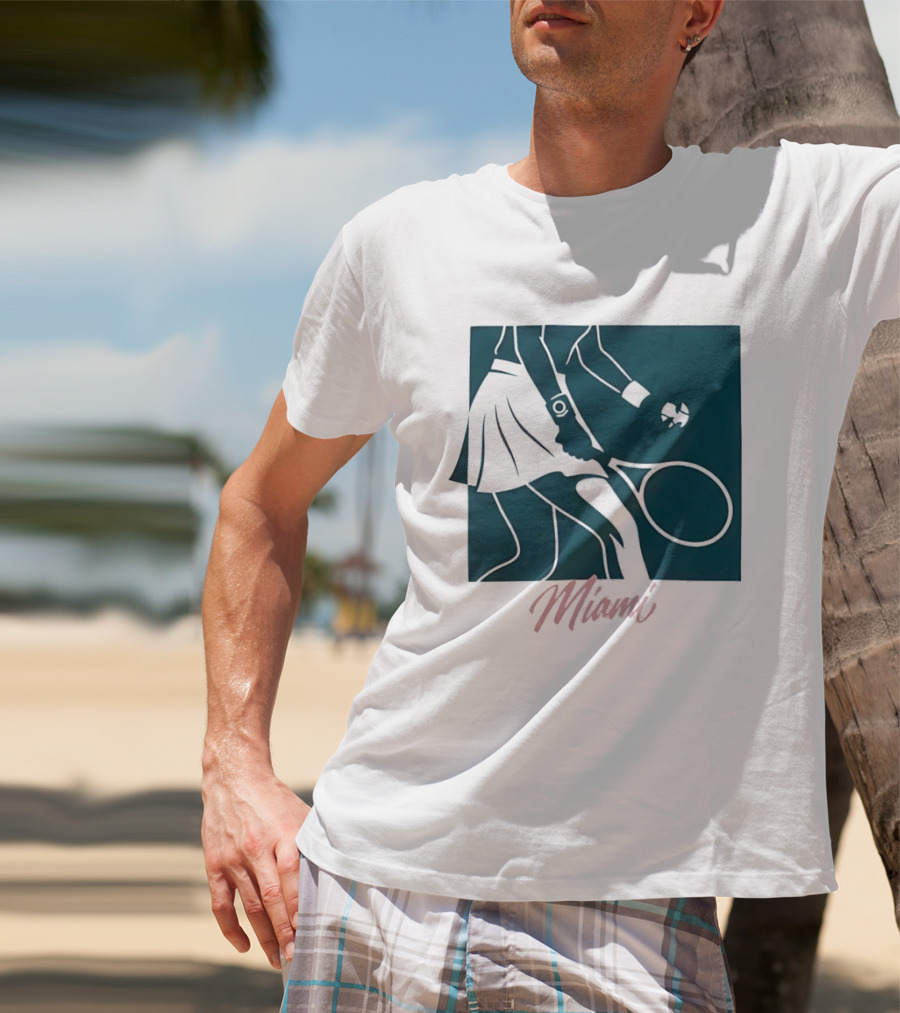 Miami Tennis Player T-Shirt