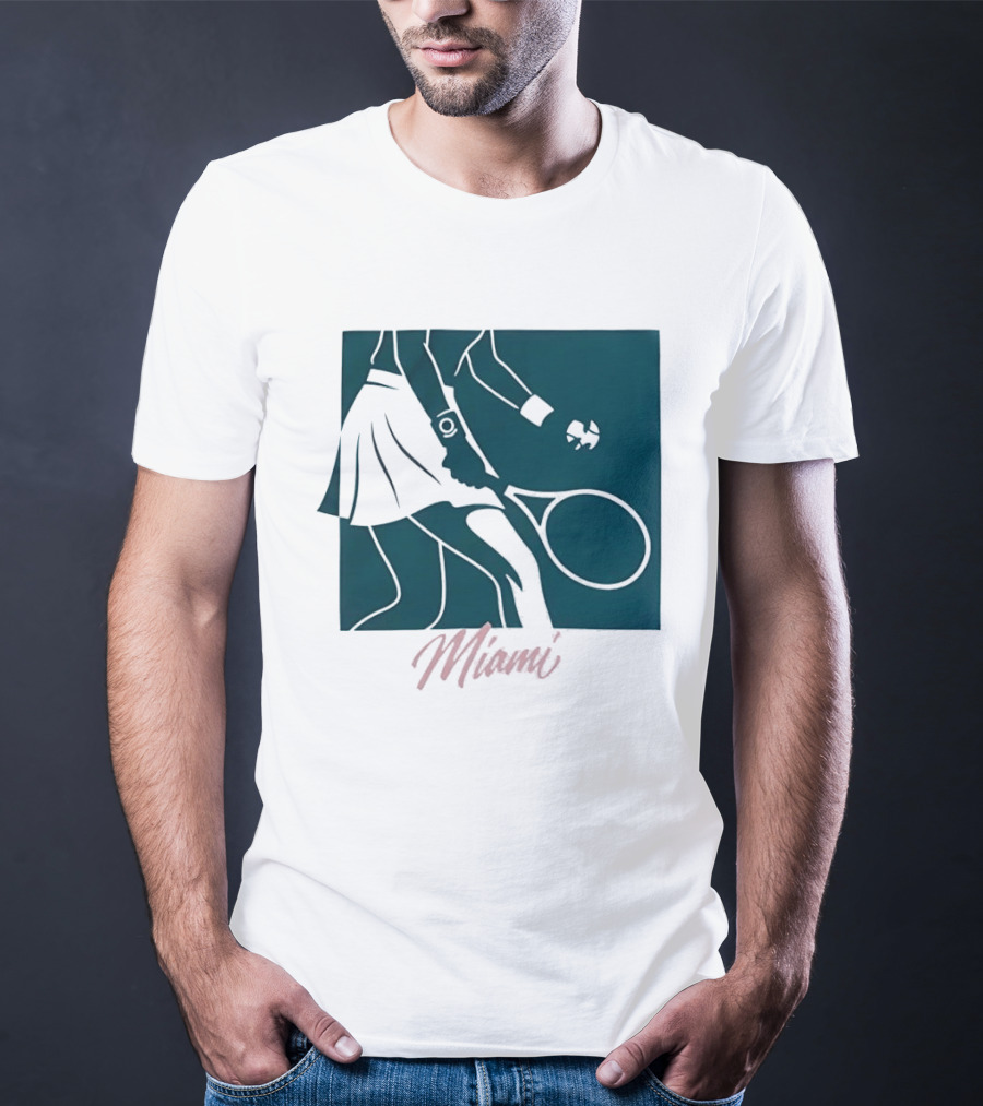 Miami Tennis Player T-Shirt