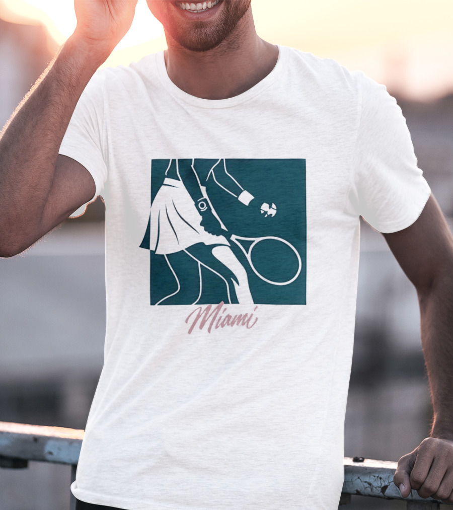 Miami Tennis Player T-Shirt