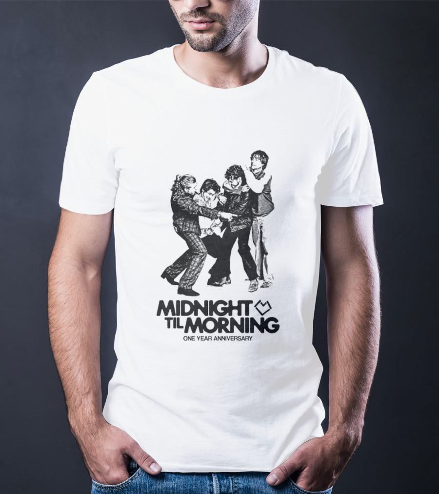 Midnight Til Morning One Year Anniversary Band T-Shirt