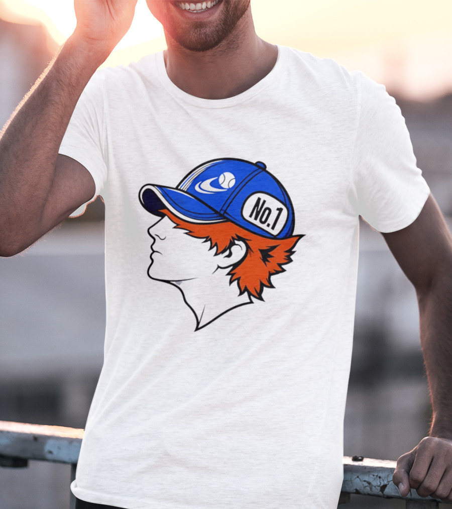 No1 Tennis Player Profile Athlete Sports Baseball Cap T-Shirt