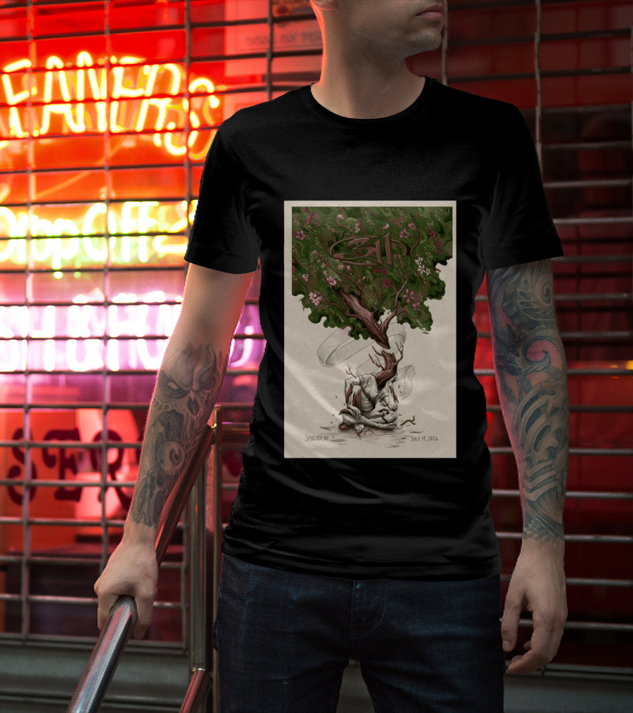 311 Syracuse NY July 19 2026 Tree And Blossoms Tour T-Shirt