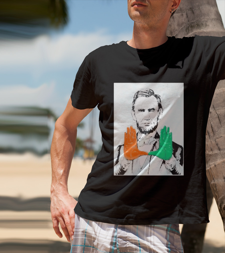 Abraham Lincoln Miami Hurricanes U Hands T-Shirt