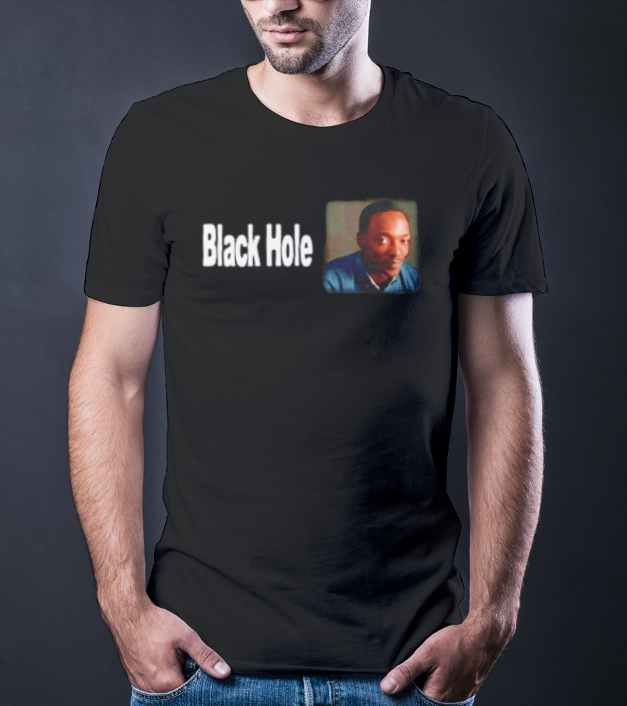 Black Hole Anthony Mackie Actor Celebrity T-Shirt