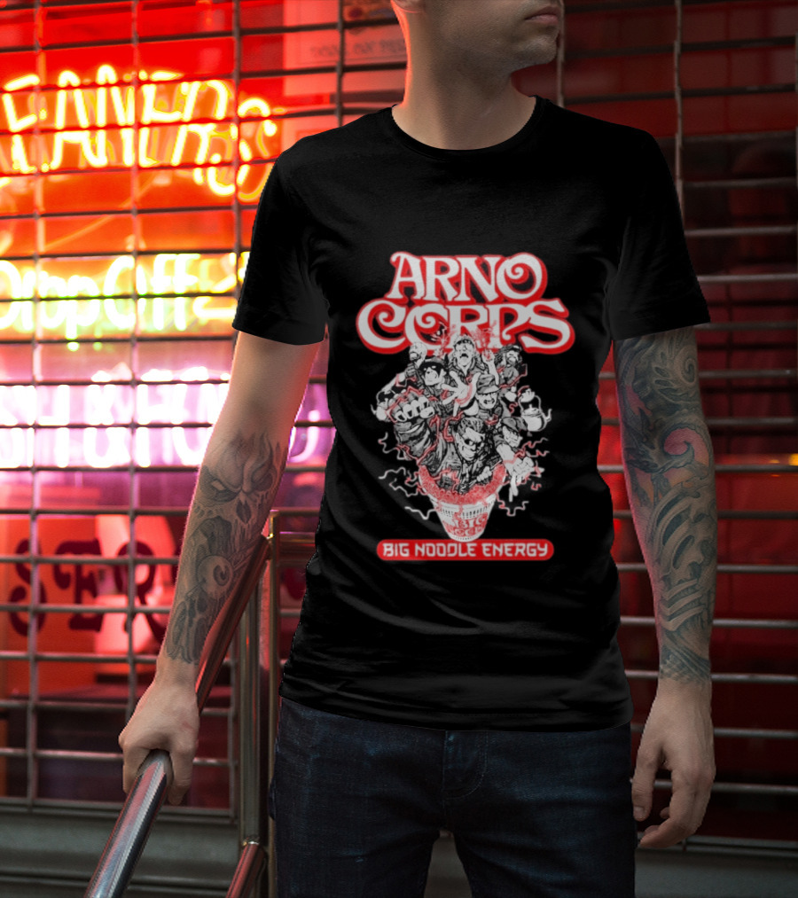 ArnoCorps Big Noodle Energy Alinamin Bui Cup T-Shirt