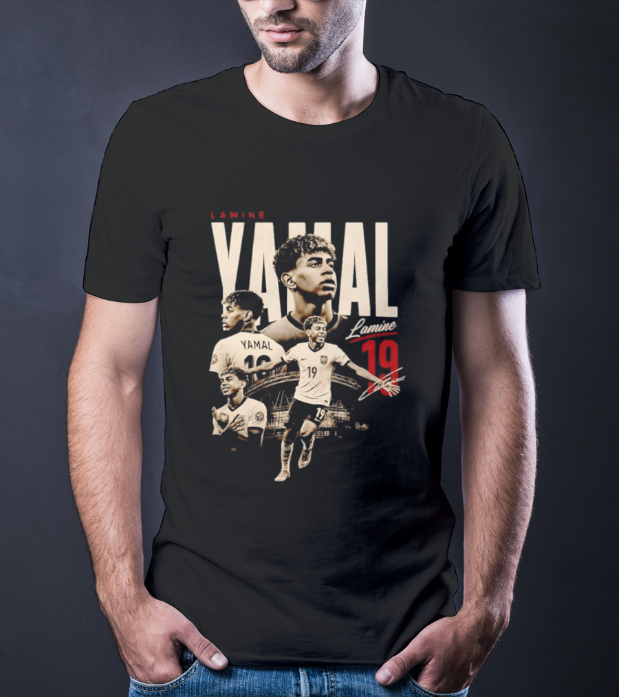 Lamine Yamal 19 Spain National Team T-Shirt