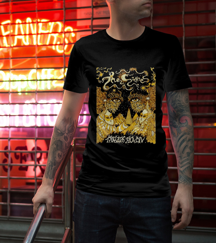 The Cure 17 July 2026 Plovdiv Concert Live Music Event T-Shirt