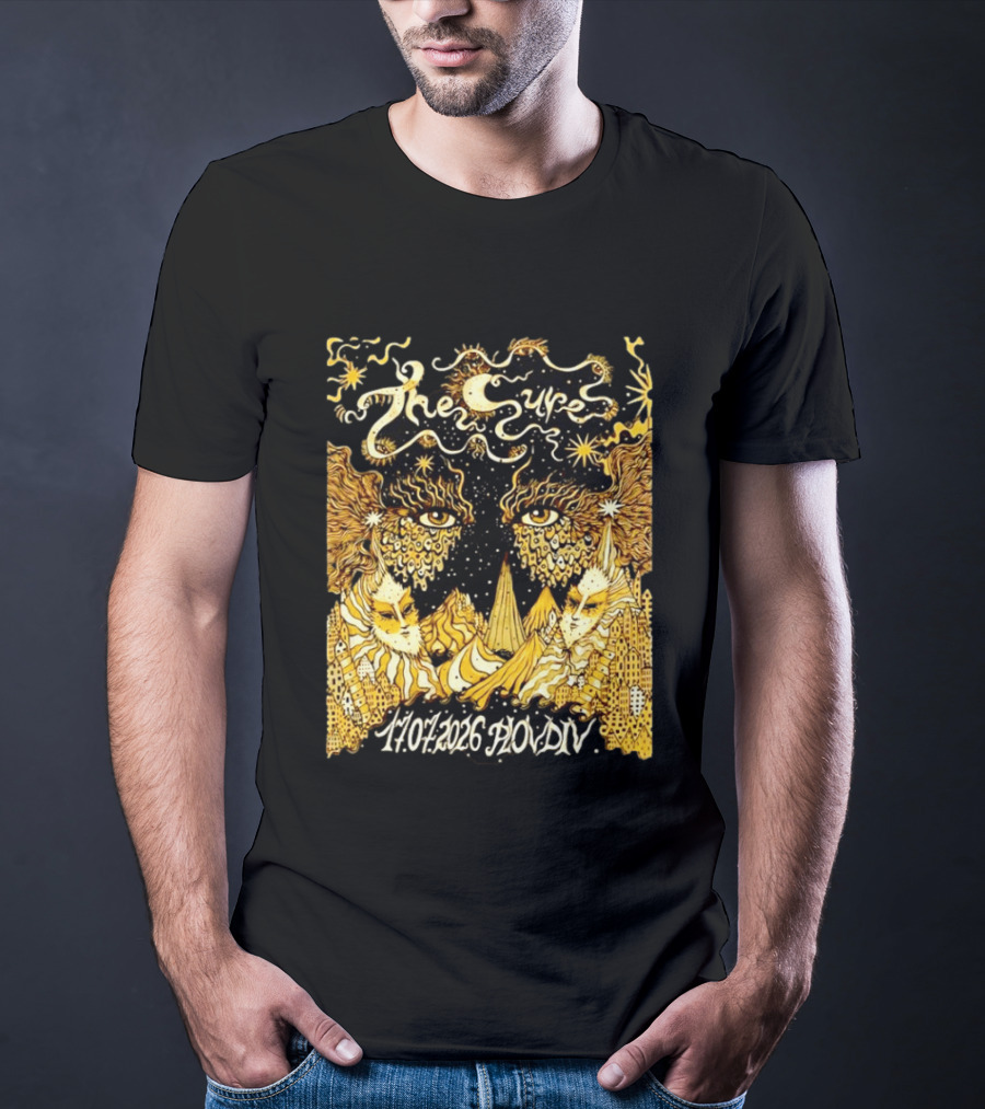 The Cure 17 July 2026 Plovdiv Concert Live Music Event T-Shirt