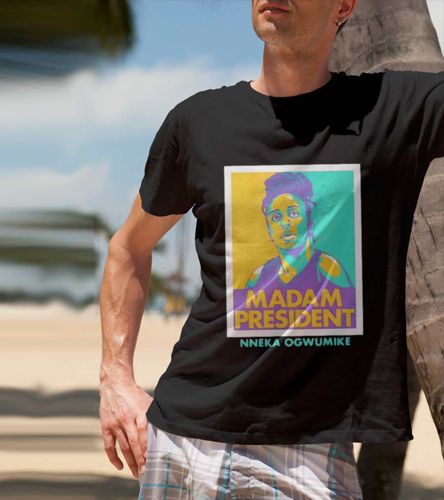 Nneka Ogwumike Madam President Los Angeles Sparks Heroic T-Shirt