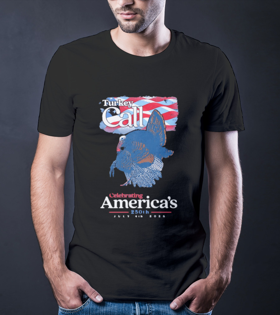 NWTF Turkey Call Celebrating America's 250th July 4th 2026 T-Shirt