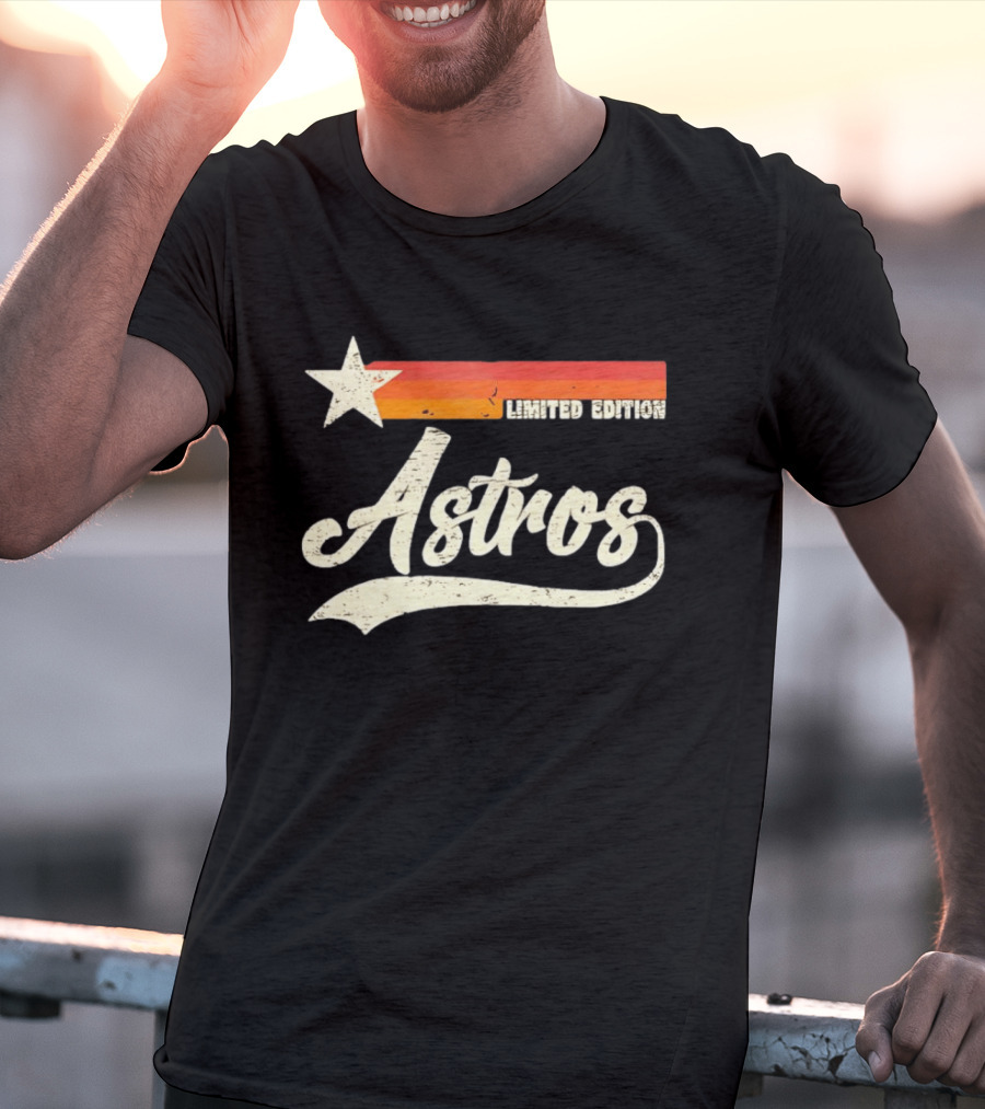 Houston Astros Retro Star Limited Edition T-Shirt