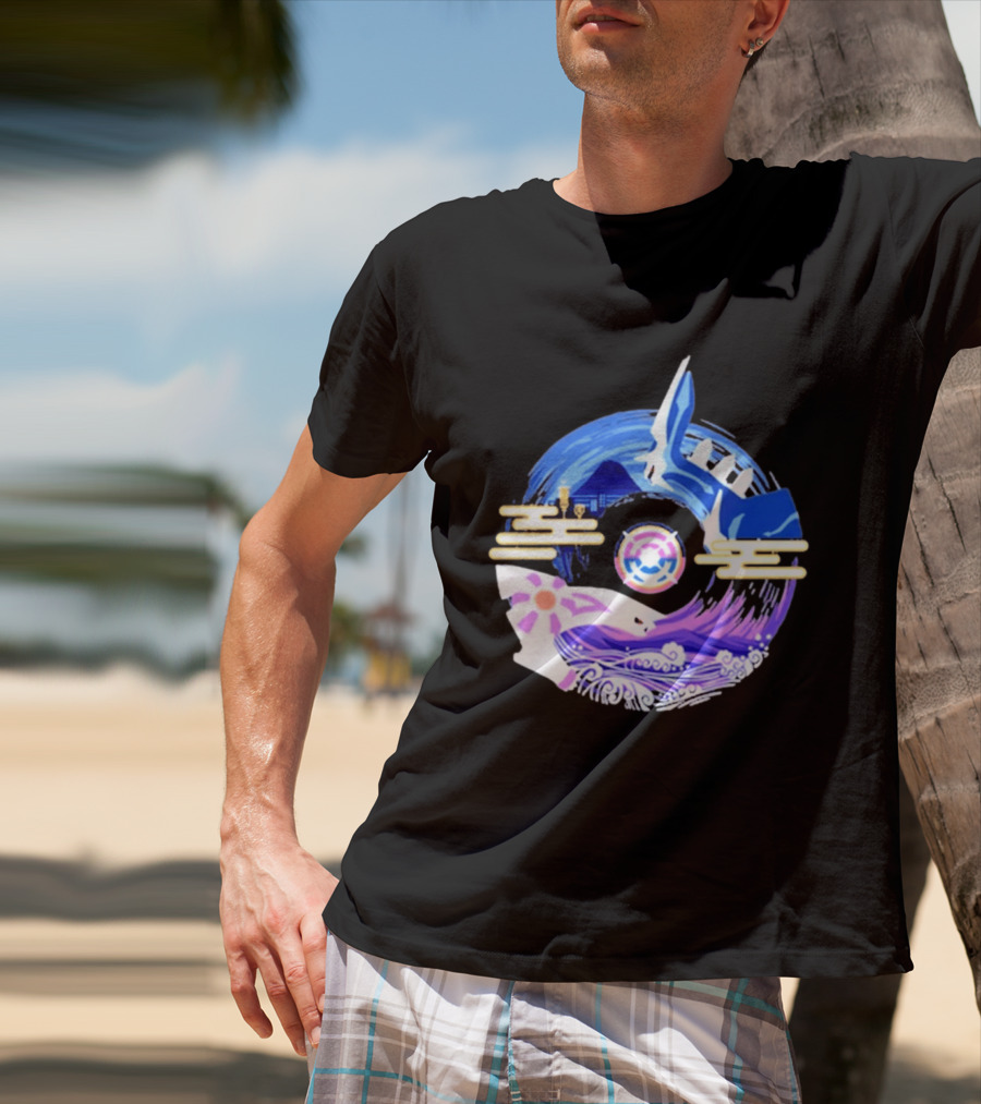 Pokémon GO Tour Sinnoh Los Angeles Kyogre And Groudon Circle T-Shirt