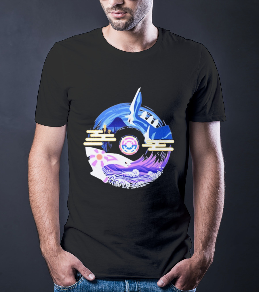 Pokémon GO Tour Sinnoh Los Angeles Kyogre And Groudon Circle T-Shirt