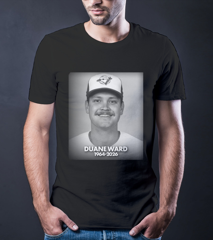 Duane Ward 1964 2026 Blue Jays Memoriam T-Shirt