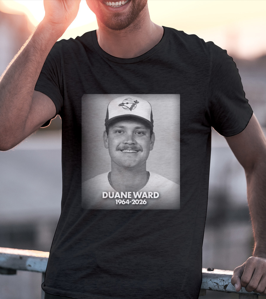 Duane Ward 1964 2026 Blue Jays Memoriam T-Shirt