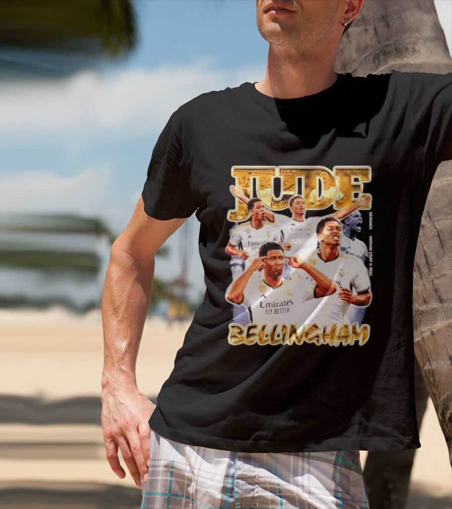 Jude Bellingham Real Madrid Emirates Fly Better T-Shirt