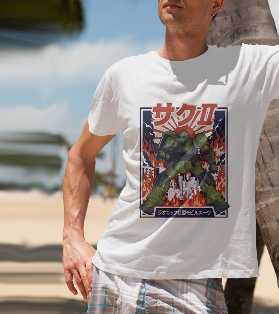 The Green Grunt MS 06 Zaku II T-Shirt