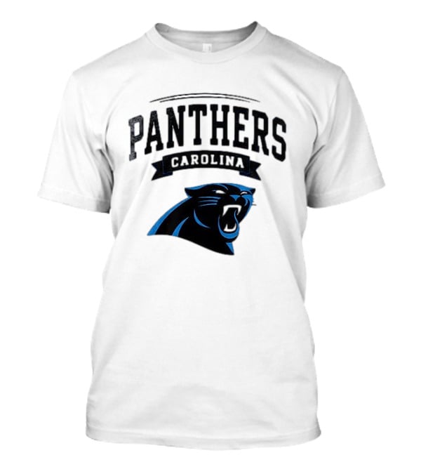 Carolina Panthers Ghostface Crossover Football Collaboration T-Shirt