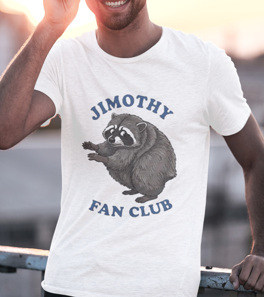 Jimothy Raccoon Fan Club T-Shirt