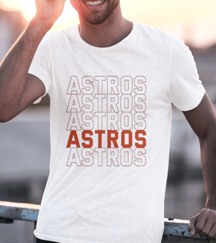 Houston Astros Repeated T-Shirt