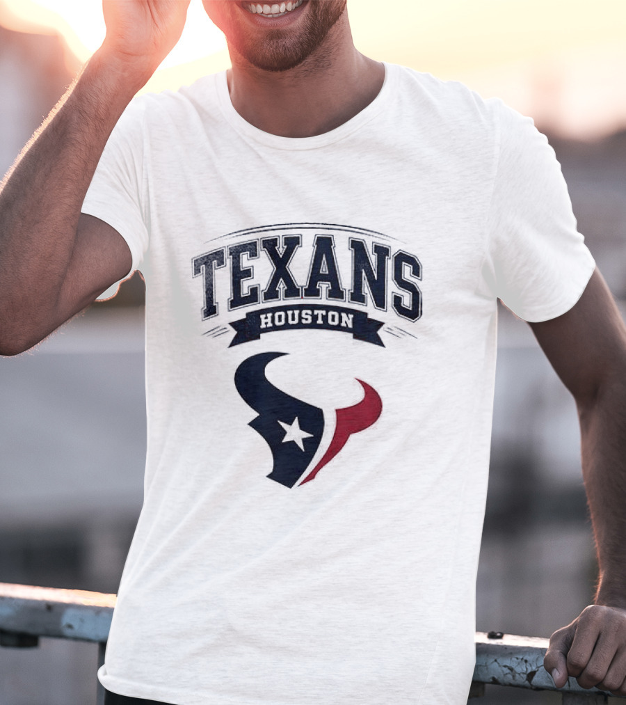 Houston Texans Ghostface Running Football T-Shirt