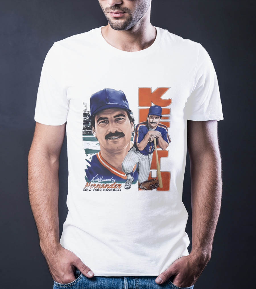Keith Hernandez New York Baseball Mets KEITH T-Shirt