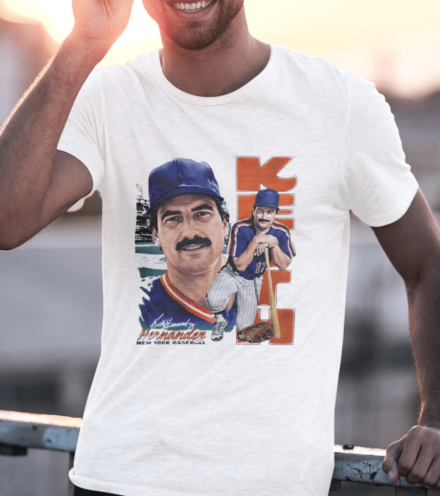 Keith Hernandez New York Baseball Mets KEITH T-Shirt